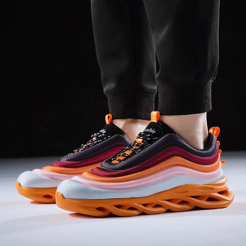 Colorful Sports Running Shoes and Casual Sneakers